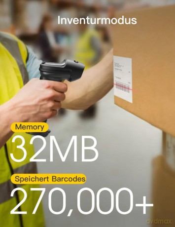 inateck Barcodescanner P7 dark gray BCST
