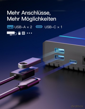 Inateck Festplattengeh.RGB 3.5" USB 3.0