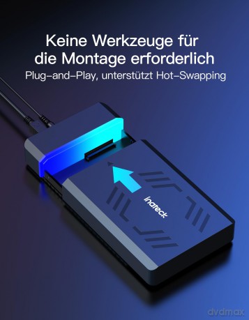 Inateck Festplattengeh.RGB 3.5" USB 3.0