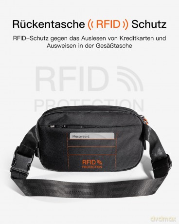 inateck Gźrteltasche FB01002 black 24,5