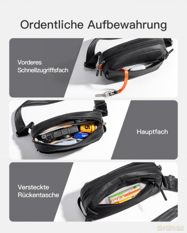 inateck Gźrteltasche FB01002 black 24,5