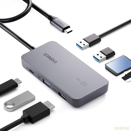 Inateck HUB 7 in 1 USB C Hub mit 4k HDMI