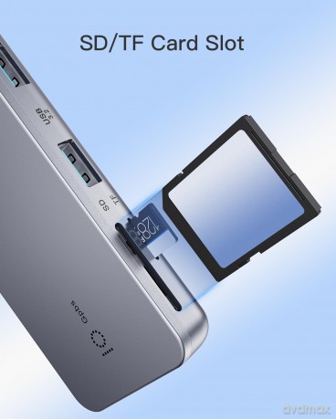Inateck HUB 7 in 1 USB C Hub mit 4k HDMI