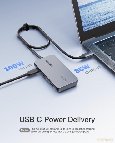 Inateck HUB 7 in 1 USB C Hub mit 4k HDMI