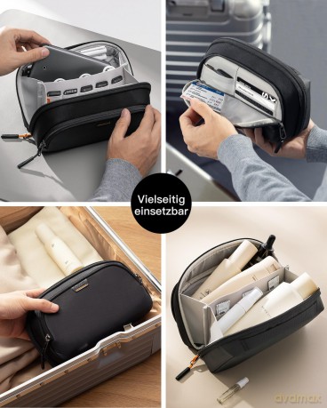 inateck Kabeltasche AB03011 black 23,5cm
