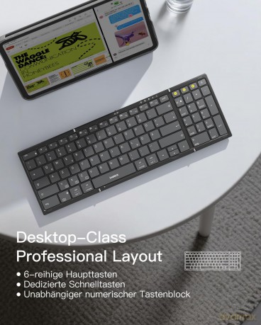 inateck KB602M black N0158