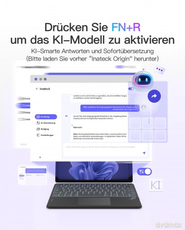 inateck Keyboard 01104 gray KB01104_gray