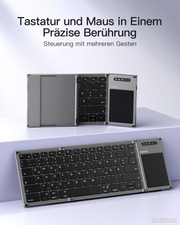 inateck Keyboard 06101 steel gray KB0610