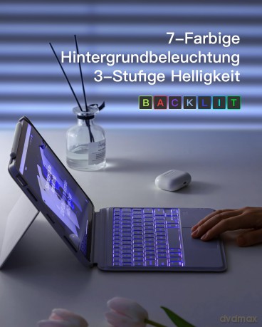 inateck Keyboard iPad 04111 purple KB041