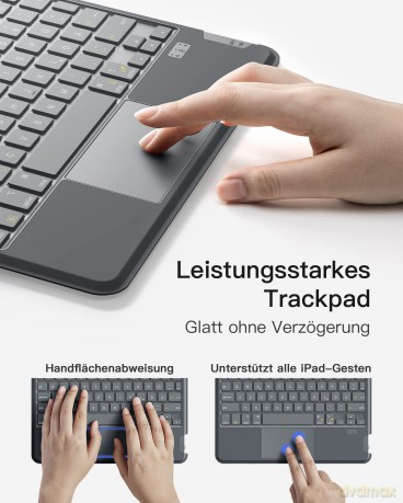 inateck Keyboard iPad 04112 gray (KB0411