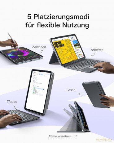 inateck Keyboard iPad 04112 gray (KB0411