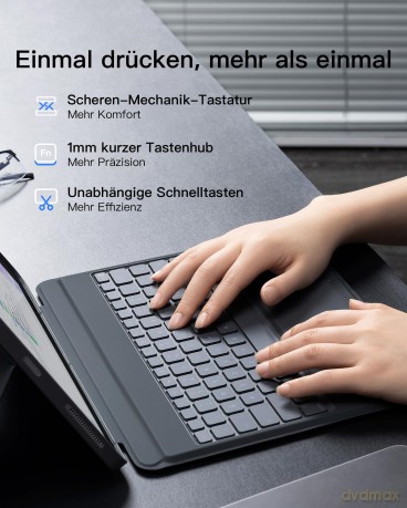 inateck Keyboard iPad 04118 gray (KB0411