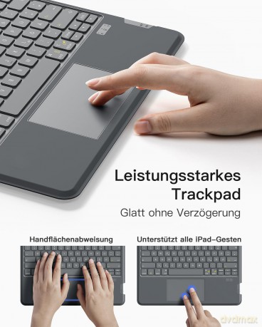 inateck Keyboard iPad 04118 gray (KB0411