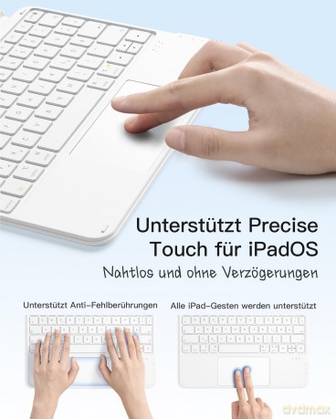 inateck Keyboard iPad 04122 white KB0412