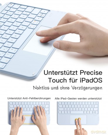 inateck Keyboard iPad 04122-11 blue KB04