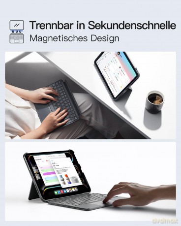 inateck Keyboard iPad 04122-11 gray KB04