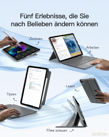 inateck Keyboard iPad 04122-11 gray KB04