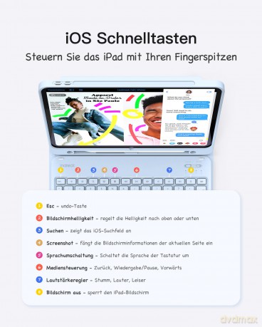 inateck Keyboard iPad 11" iPad Air 4/5Ge