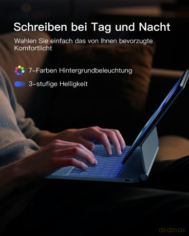 inateck Keyboard iPad 11" QWERTZ blue