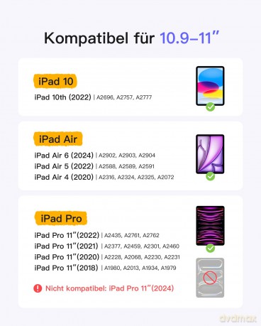 inateck Keyboard iPad 13" QWERTZ white10ZubehśrSONSTIGES540187787042.99131.03.2026569789461 697652