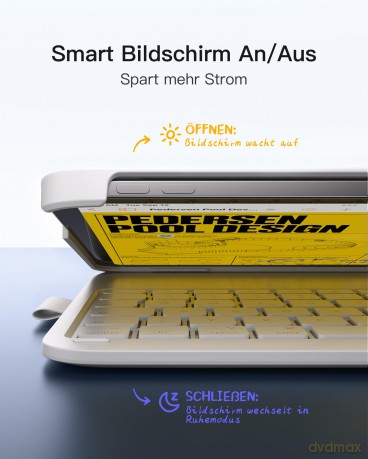 inateck Keyboard iPad 13" QWERTZ white10ZubehśrSONSTIGES540187787042.99131.03.2026569789461 697652