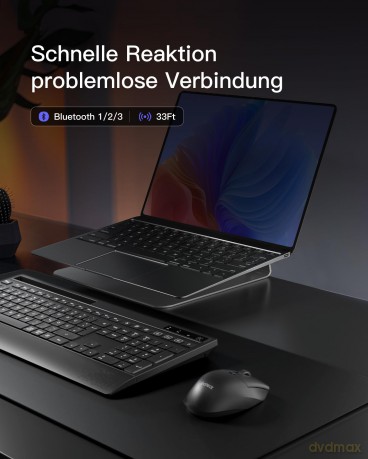 inateck Keyboard KB06006 black