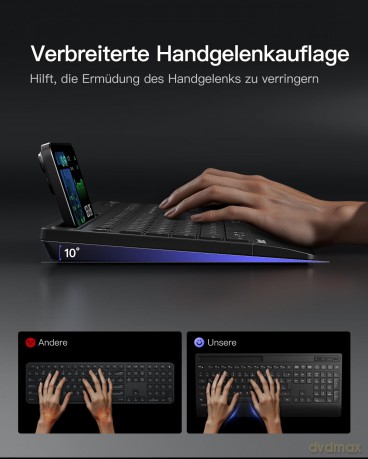 inateck Keyboard KB06006 black