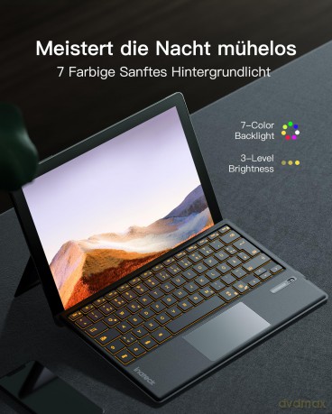 inateck Keyboard Surface 02027 gray KB02