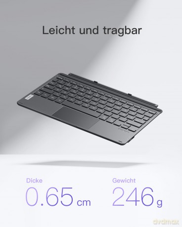inateck Keyboard Surface 02028 gray (KB0