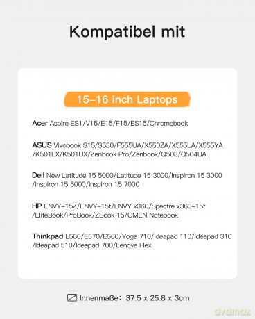 inateck Laptoptasche 15-15.6" Spritzwass