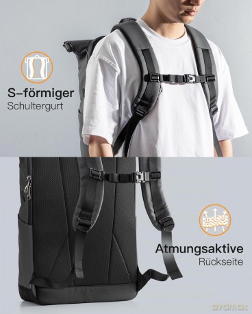 inateck Notebook-Rucksack BP01003 gray 2