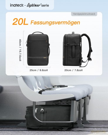 inateck Notebook-Rucksack BP03005-13 bla