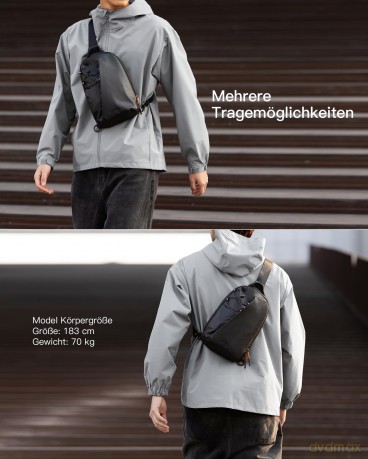 inateck Umhngetasche FB01003 black 24,5