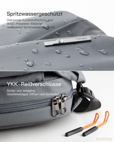 inateck Umhngetasche LB03014 darkgray
