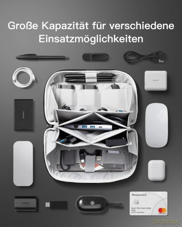 inateck Zubehśrtasche AB03007 black 26c