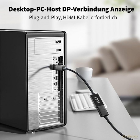 INCA Adapter IDTH-05 DisplayPort > HDMI