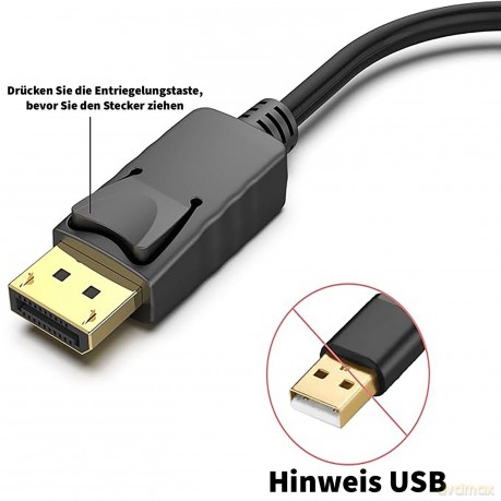 INCA Adapter IDTH-05 DisplayPort > HDMI