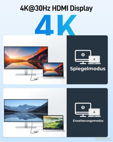 INCA Adapter ITPC-04T Typ C, HDMI 4K,