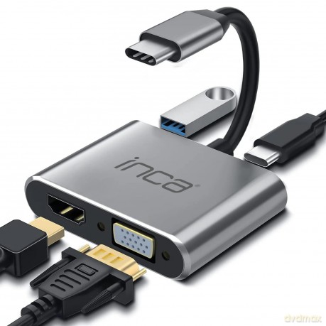 INCA Adapter ITPC-06TX USB-C 4-in-1