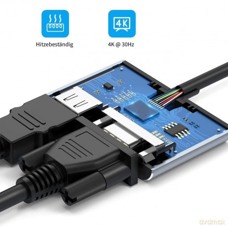 INCA Adapter ITPC-06TX USB-C 4-in-1