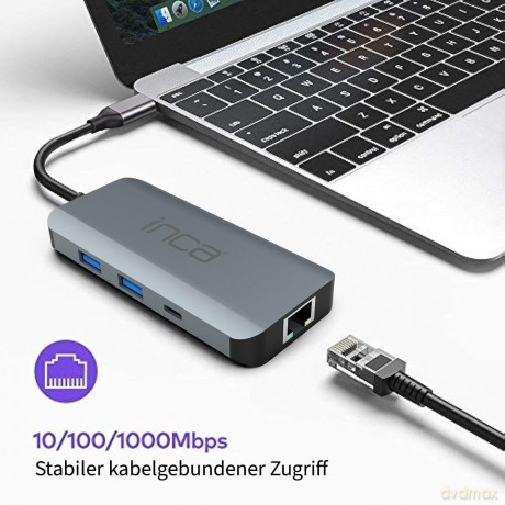 INCA Adapter ITPC-10TX USB-C 9-in-1