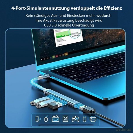 INCA Adapter IUSB-04TX Typ C USB Einga
