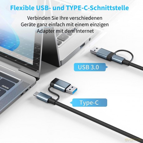 INCA Adapter IUTP-03TX Ethernet > USB