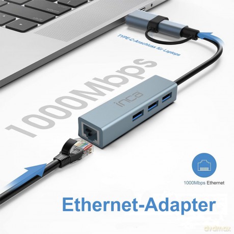 INCA Adapter IUTP-03TX Ethernet > USB