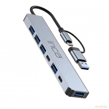 INCA Adapter IUTP-7T USB C/A 5Gbit/s