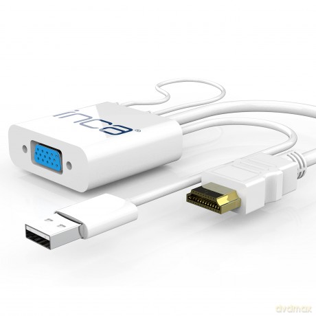 INCA Adapter IVTH-01 VGA auf HDMI (+USB