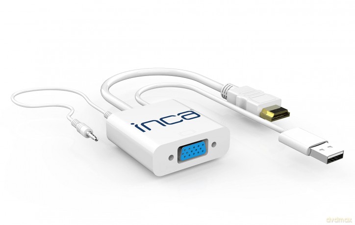 INCA Adapter IVTH-01 VGA auf HDMI (+USB