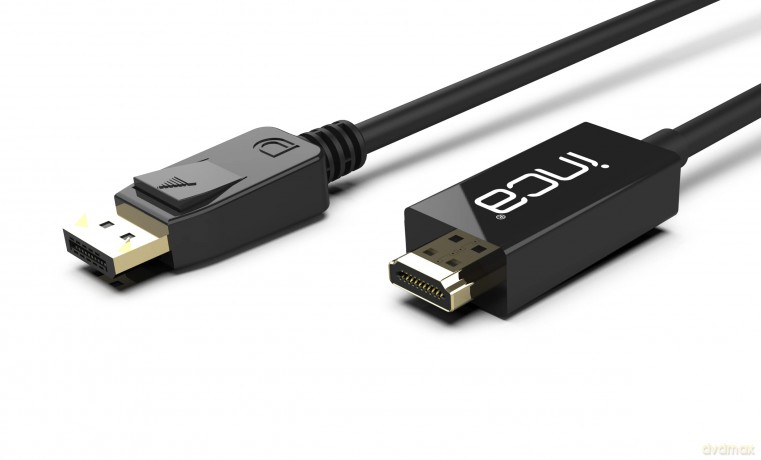 INCA DisplayPort zu HDMI,Kabell.1,8 m,1