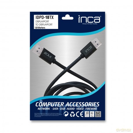 INCA DisplayPort-Kabel IDPD-18TX DP > D