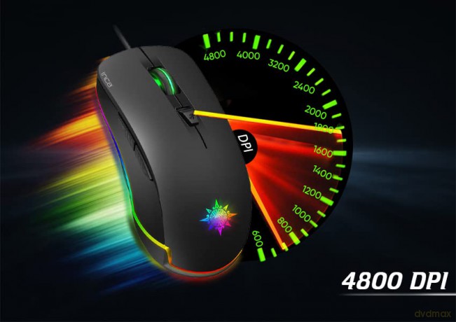 INCA Gaming Maus IMG-327 4800 DPI, RG